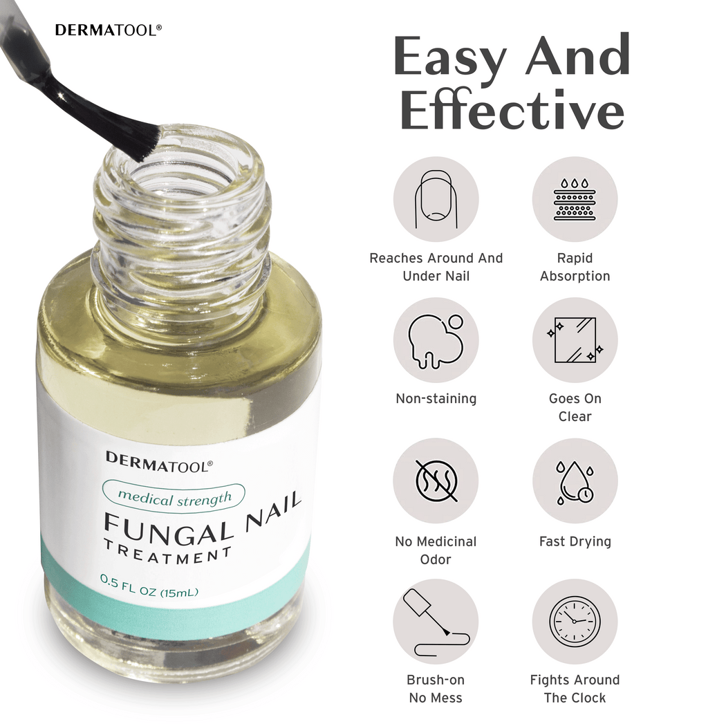 5 Bottles Nail Fungus Treatment - Medical Strength