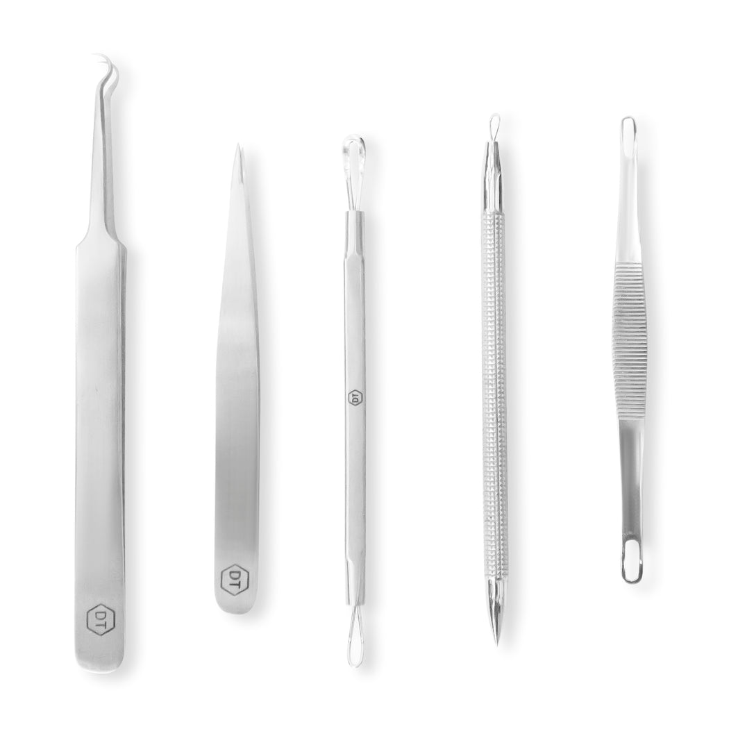 Comedone Extractor Premium Skin Care Set