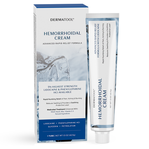 Hemorrhoid Treatment 5% Lidocaine - Fast Acting for Itching Burning Swelling Maximum Pain Relief