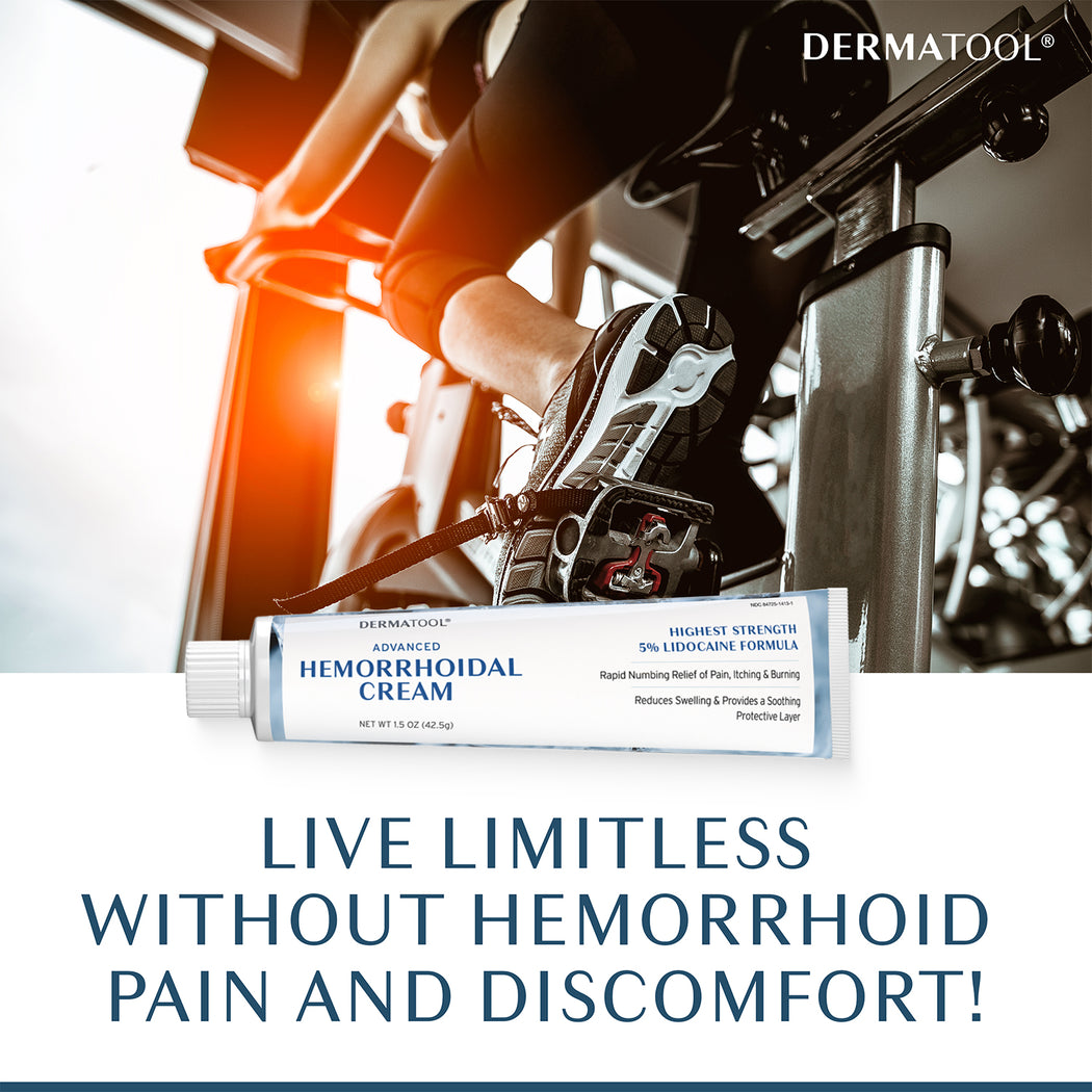 Hemorrhoid Treatment 5% Lidocaine - Fast Acting for Itching Burning Swelling Maximum Pain Relief