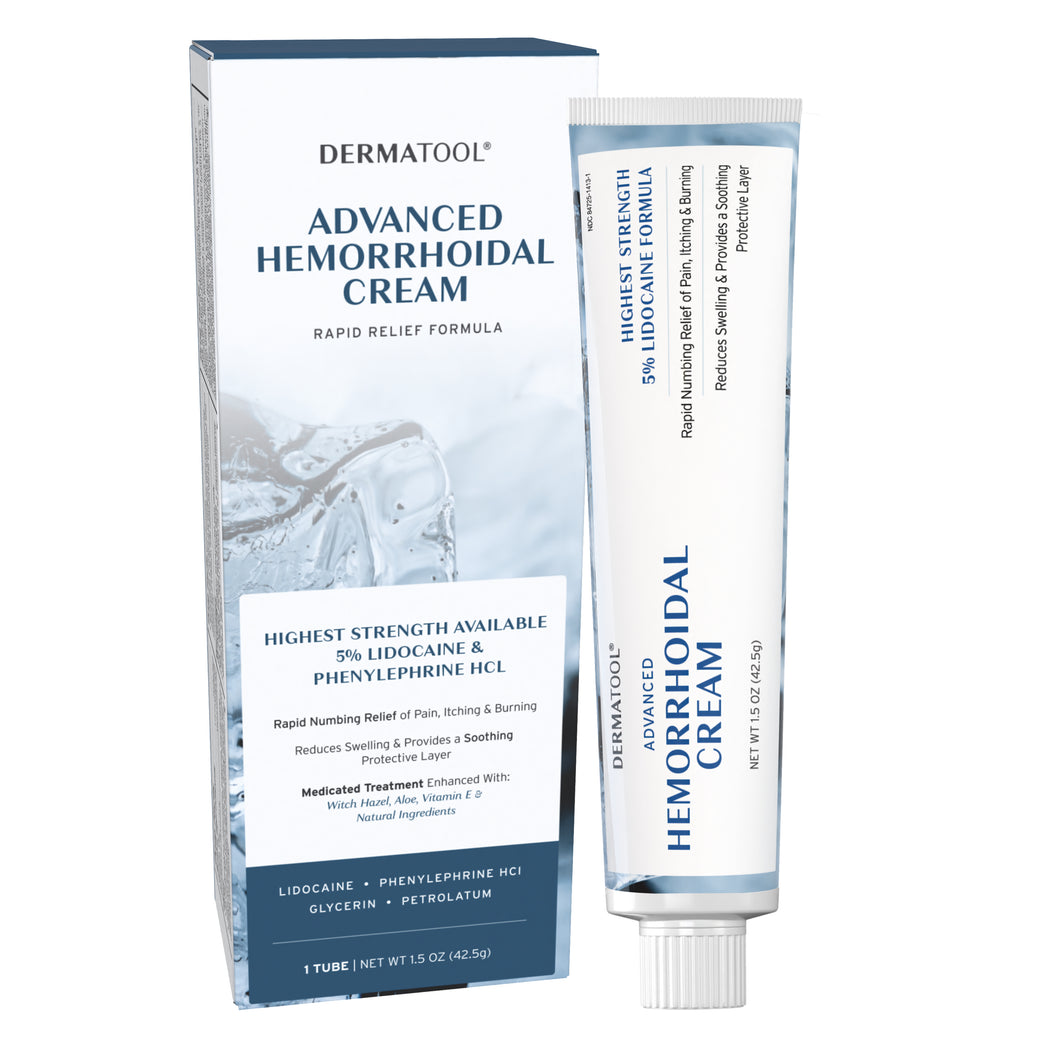 Hemorrhoid Treatment 5% Lidocaine - Fast Acting for Itching Burning Swelling Maximum Pain Relief
